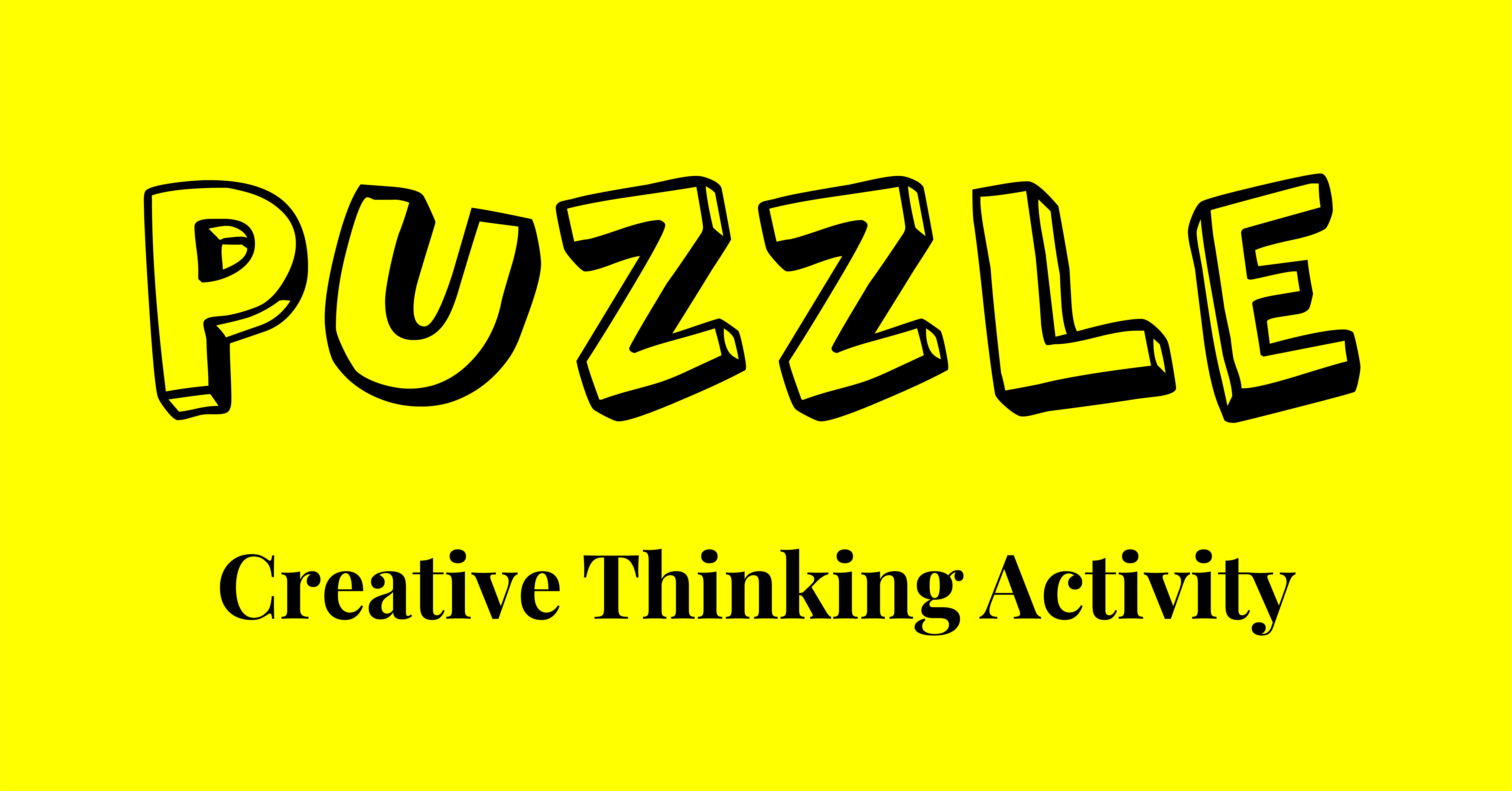 Creative Thinking Activity Lateral Thinking Puzzle KeepInvent.in