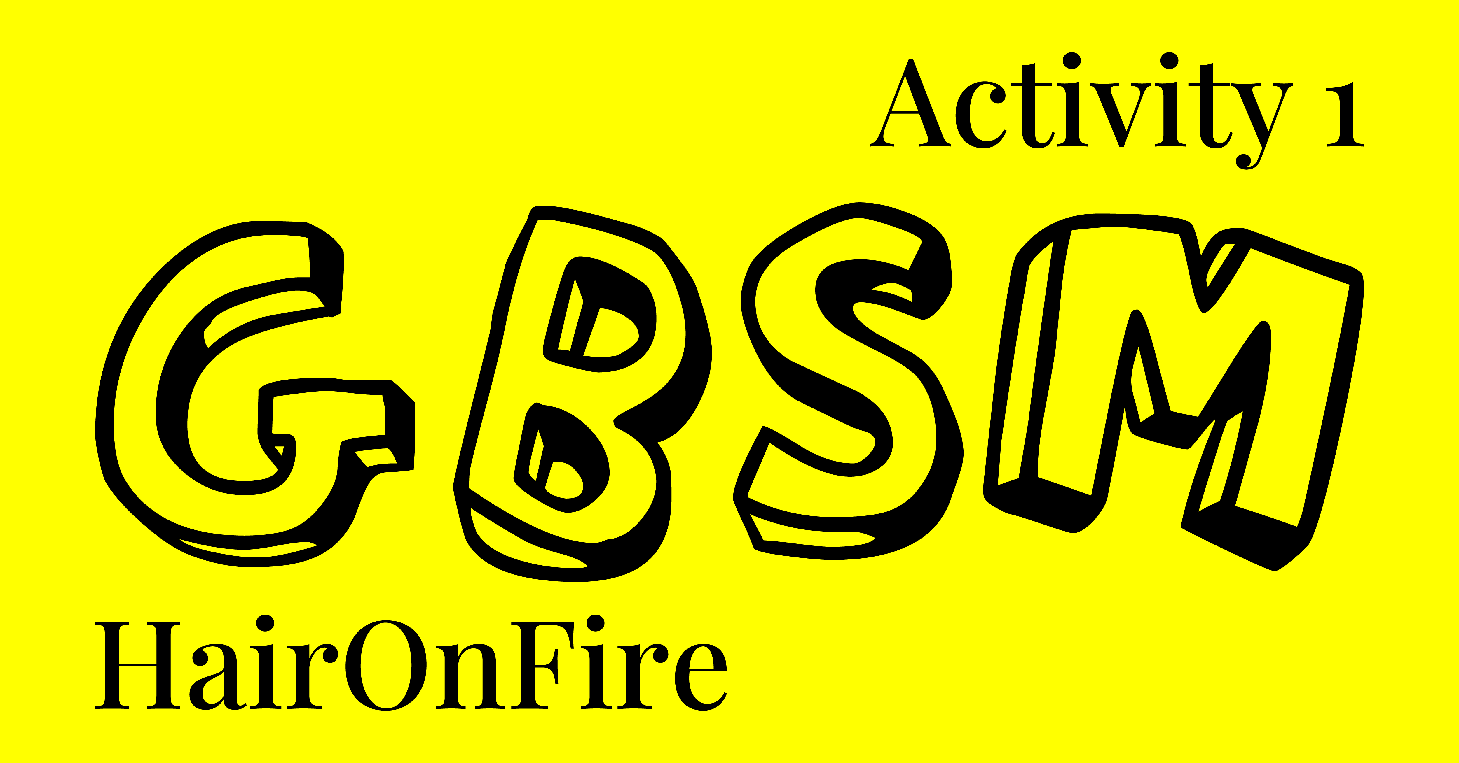 HairOnFire Activity 1 GBSM KeepInvent