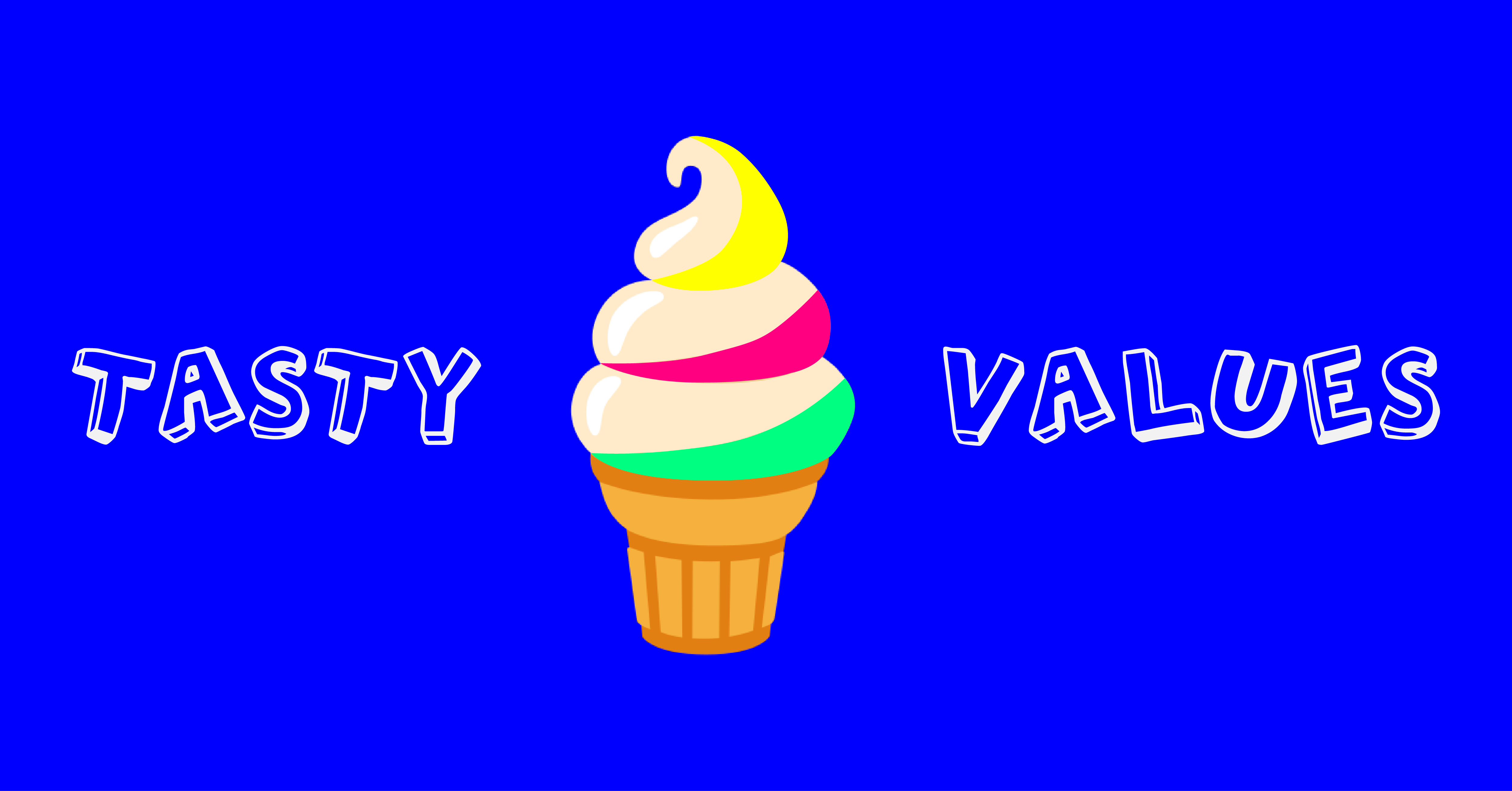 Tasty Values Logo Flavored Ice Cream KeepInvent.in